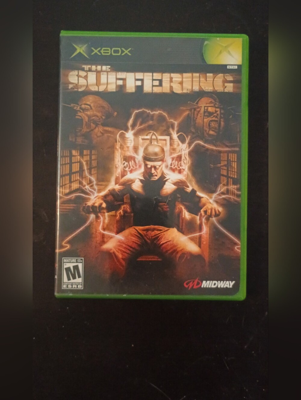 Xbox The Suffering - Green Case" Black Label Registration Card Included"